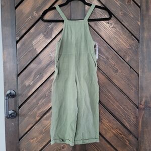 NEW Cat & Jack Girls 5T Green Jumpsuit